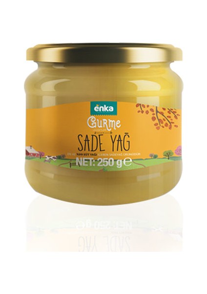 Enka Sadeyağ Cam Kavanoz 250 gr