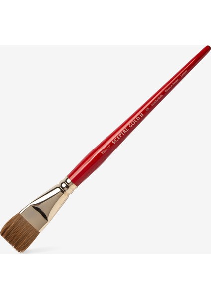 : Sceptre Gold : 606 Serisi Kısa Sap One Stroke Fırça No : 1 25 Mm