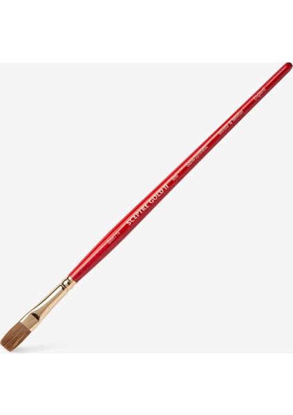 : Sceptre Gold : 606 Serisi Kısa Sap One Stroke Fırça No : 1/4 6 Mm