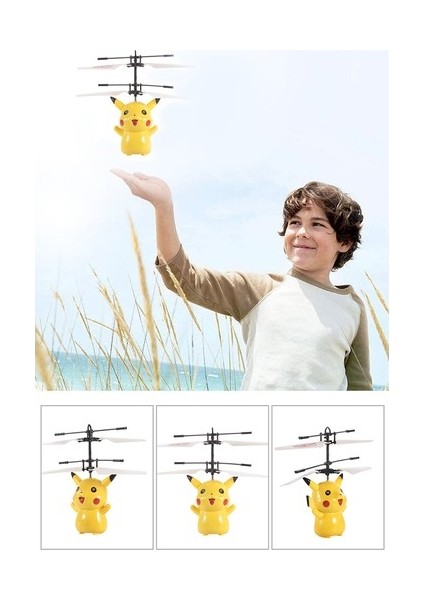 Uçan Pikachu Oyuncak Hareket Sensörlü Işıklı Flying Pokemon fiyatları