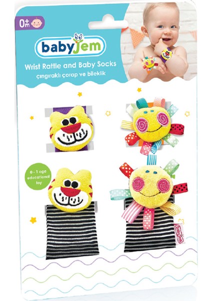 Babyjem Çıngıraklı Patik &Bileklik