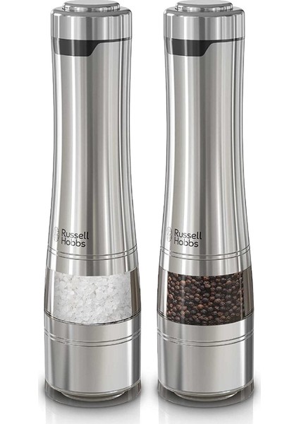 23460-56 Classsics Tuz & Karabiber Öğütücü, 50GR x 2, Cilalanmış Paslanmaz Çelik, Gümüş
