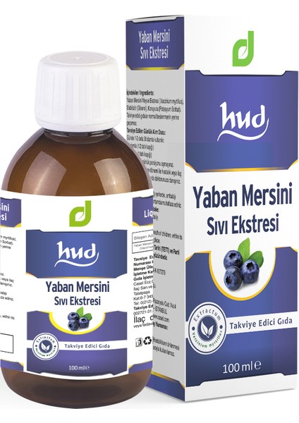 Yaban Mersini Sıvı Ekstresi 100 ml