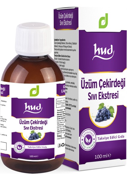 Üzüm Çekirdeği Sıvı Ekstresi 100 ml