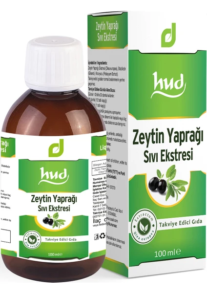 Zeytin Yaprağı Sıvı Ekstresi 100 ml