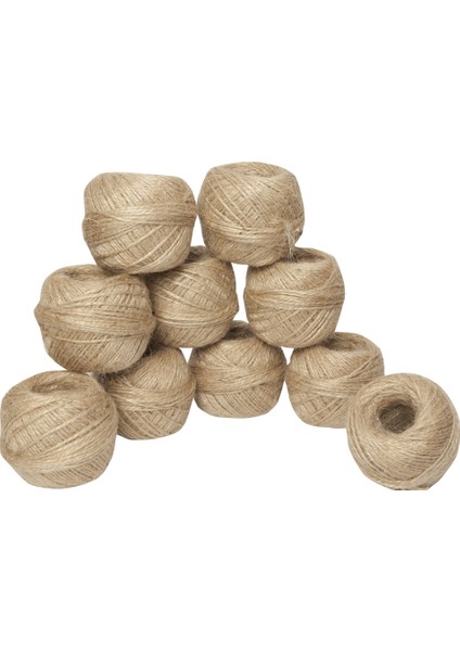 Jüt Iplik 100 gr Natural Yumak 16/2 - 4 'li