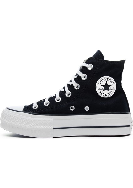 Chuck Taylor All Star Lift Hi Kadın Siyah Sneaker 560845C.001 modelleri