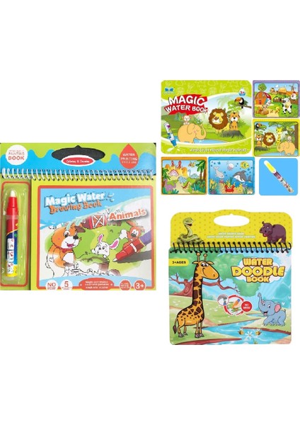 Magic Water Orman Hayvanları Diyarı 3'lü Set