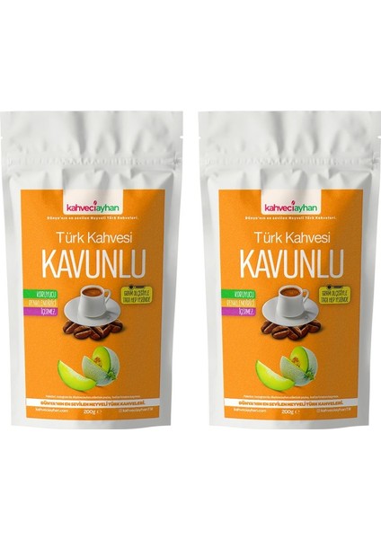 2 x 200 gr Kavunlu Türk Kahvesi