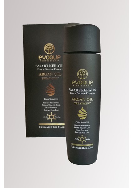 Smart Keratın Saf ve Organik Argan Yağ 100 ml +Professional Sülfatsız Şampuan 1 lt