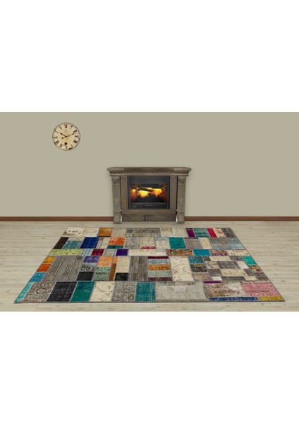 Özel Patchwork E Dokuma Halı 160 x 230 cm