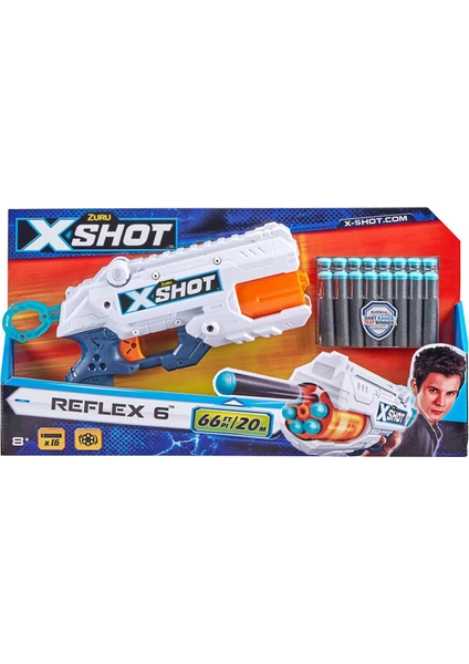 Reflex 6 Revolver With 16 Darts