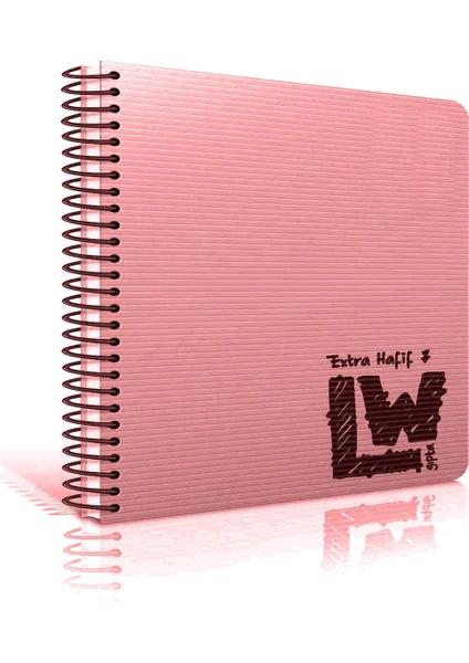 LW 4+1 A4 Seperatörlü Plastik Kapak Defter 150 Yaprak