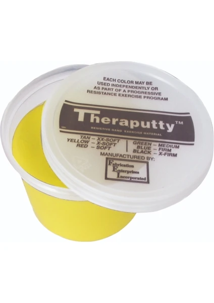 Theraputty 56 gr Drençli El Egzersiz Hamuru Sarı