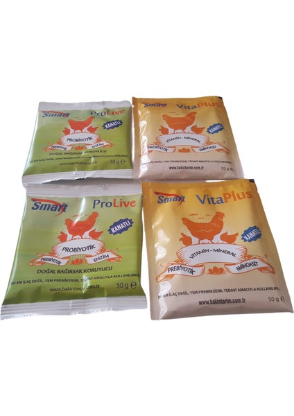 Smart Prolive 50 gr x 2 & Smart Vita Plus 50 gr x 2