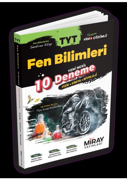 TYT Fen Bilimleri 10 Deneme