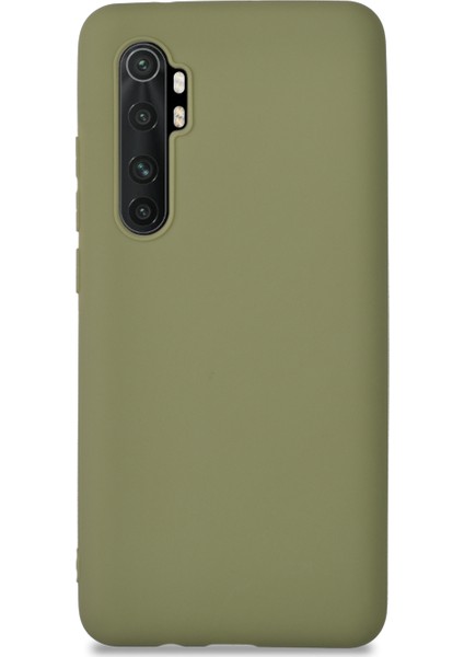 Xiaomi Redmi Note 10 Lite Kılıf Kamera Korumalı Premier Silikon Kapak Su Yeşili