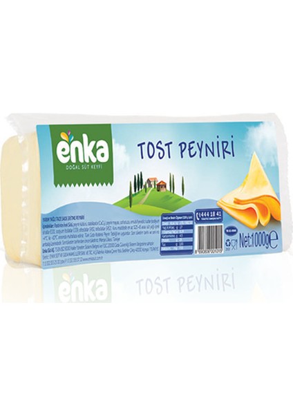 Enka Yarım Yağlı Taze Eritme (Tost Tipi) Peyniri 1 kg