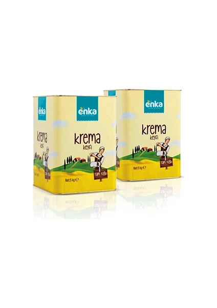 Enka Krema Paketi 10 KG (Tereyağlık Krema)