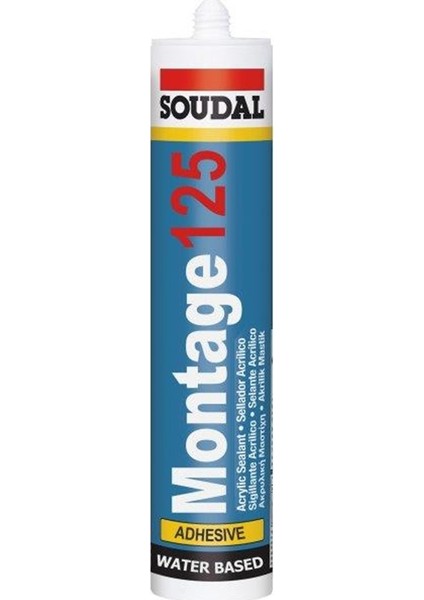 Montaj Yapıştırıcı Adhesive 125 310 ml - Soudal