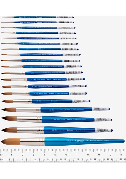 : Cotman : 111 Serisi Kısa Sap Yuvarlak Fırça No : 6 modelleri