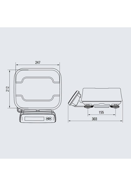 FW-500C Paslanmaz Terazi 15 kg x 2 / 5 gr modelleri