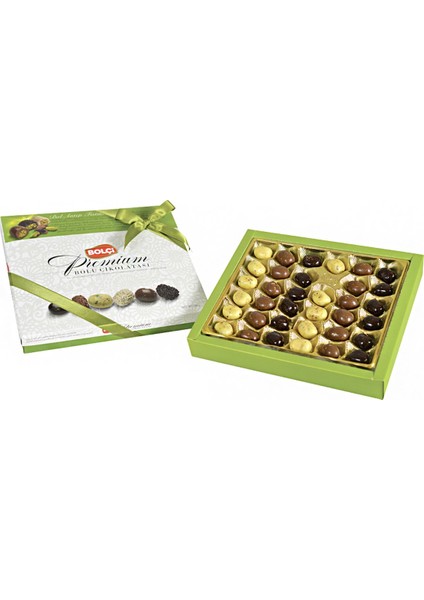 Antep Fıstıklı Premium Bolu Çikolatası 280GR