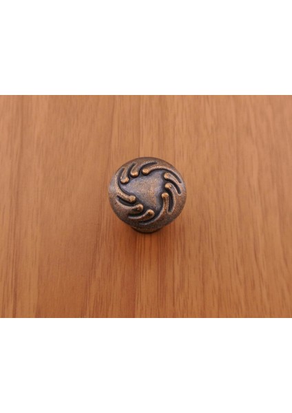 Özsan Kulp Sarıklı Düğme Antik Bakır