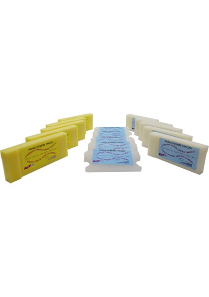 Parke Sıkıştırma ve Çakma Takozu 15'li Set 25 x 150 x 70 mm