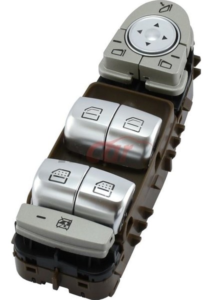 Mercedes W213 E Serisi Cam Düğmesi Sol Dörtlü Perdeli 2016--2019