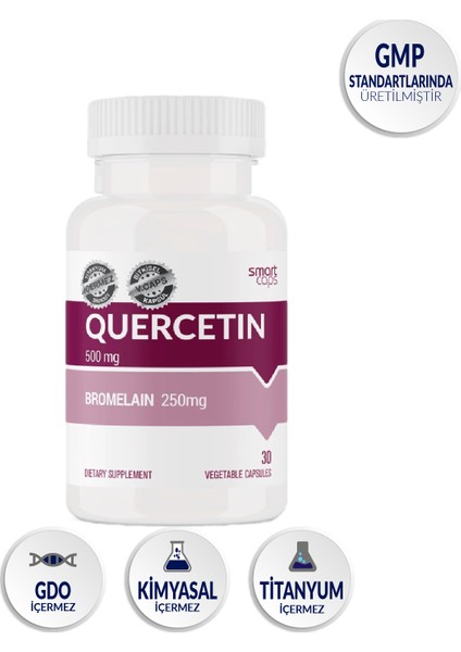 Quercetin 500 Mg 30 Kapsül fiyatları