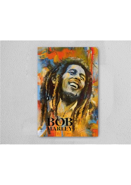 Bob Marley 2 Retro Vintage Ahşap Poster Tablo