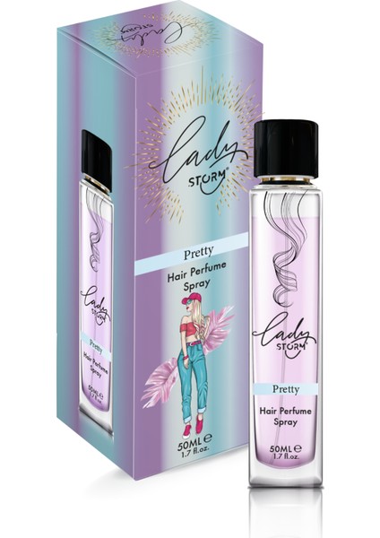 Pretty 50 ml Saç Parfümü
