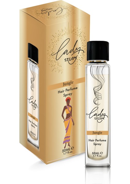 Jungle 50 ml Saç Parfümü