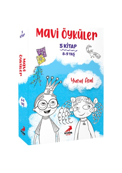 Çocuk Mavi Öyküler (5 Kitap) 8-9 Yaş