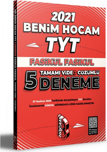 TYT Fasikül Fasikül Tamamı Video Çözümlü 5 Deneme Sınavı