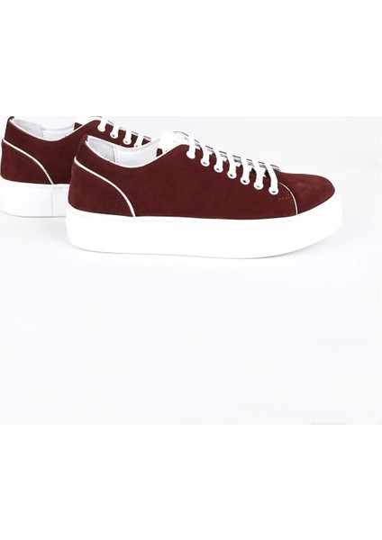 Deri Bordo Kadın Sneaker ITW465CRW