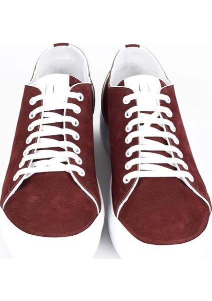 Deri Bordo Kadın Sneaker ITW465CRW