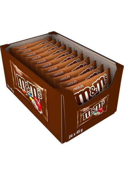 M&m Çikolatalı Draje 45 gr x 24 Adet