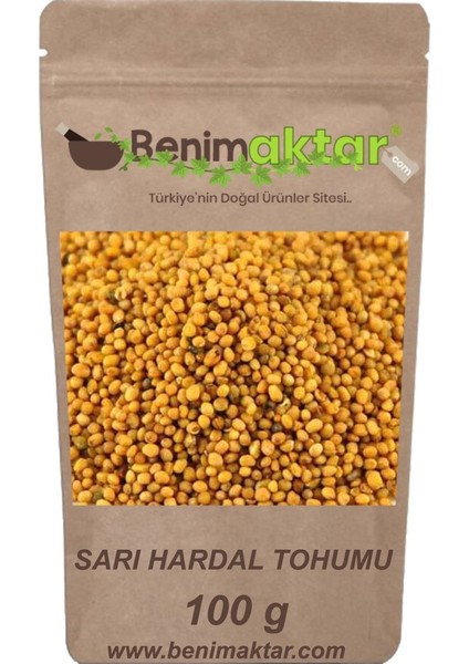 Hardal Tohumu Sarı Yeni Mahsül 100 gr