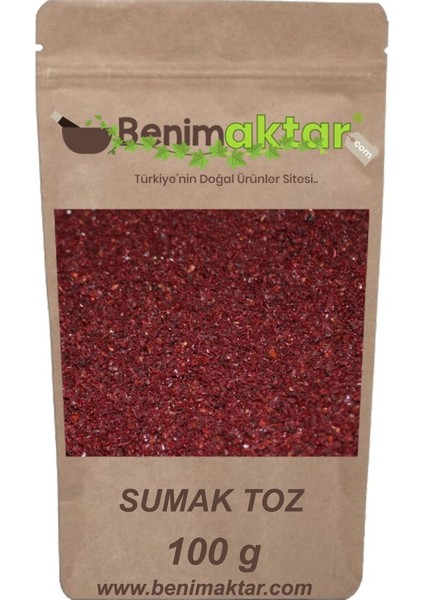 BenimAktar Gerçek Maraş Toz Sumak 100 gr