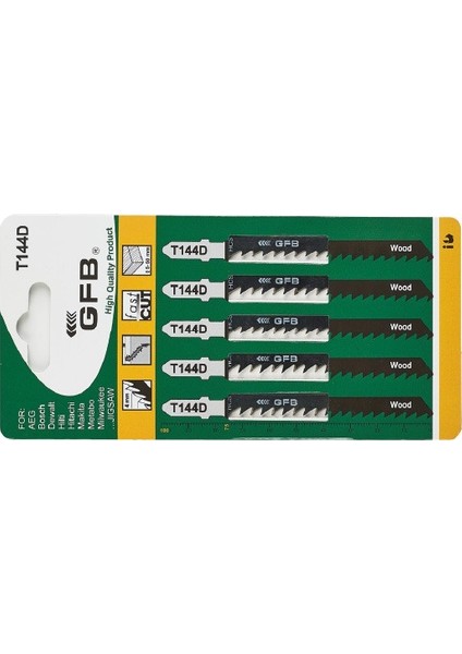 Ahşap Dekupaj Ağızı 5 Li Paket T144-D