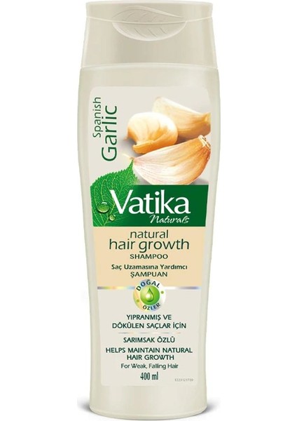 Naturals Şampuan Sarımsak Özlü Dökülen Saçlar Için 400 ml
