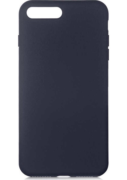 - Apple iPhone 7 Plus - Kılıf İçi Kadife Koruucu Lansman Lsr Kapak - Lacivert