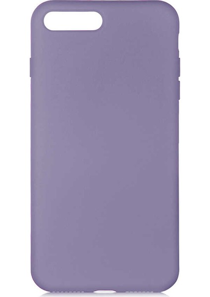 - Apple iPhone 7 Plus - Kılıf İçi Kadife Koruucu Lansman Lsr Kapak - Mor