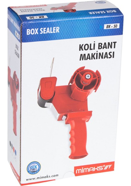 Mimaks Koli Bant Kesme Makinesi BK50