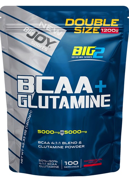 Bigjoy Sports Big2 Bcaa Glutamin Amino Asit  Karpuz Aroma 1200g