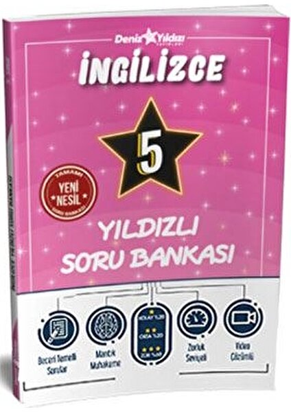 Deniz Yıldızı Yayınları 5. Sınıf Ingilizce Yıldızlı Soru Bankası