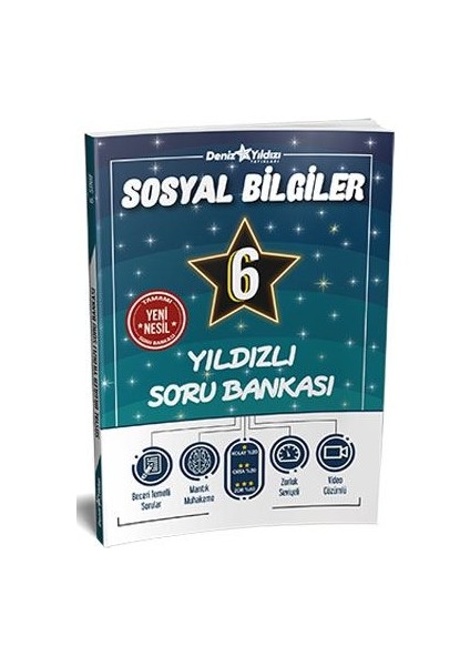 6. Sınıf Sosyal Bilgiler Yıldızlı Soru Bankası