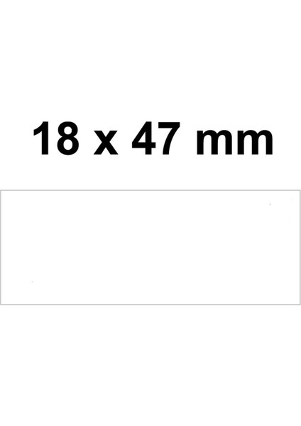 Kişiye Özel Eko 12 Ekonomik Otomatik Kaşe - 18 x 47 mm fiyatları